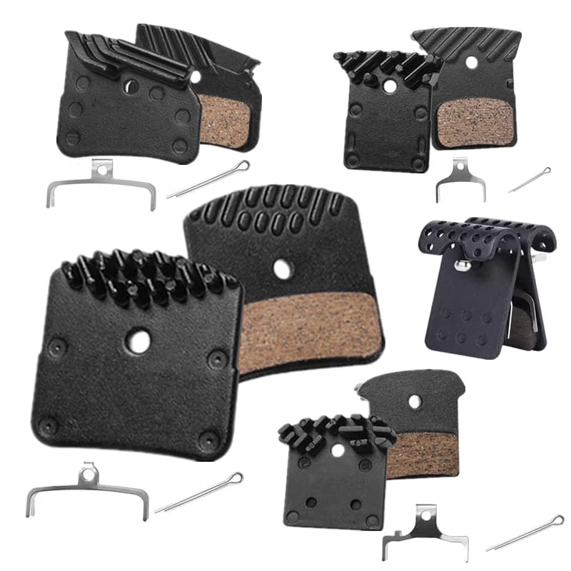 Pastiglie freno a disco in ceramica per bicicletta pinne di raffreddamento Ice Tech per Shimano XT SLX Deore DURA ACE ULTEGRA TIAGRA MTB freno idraulico da strada