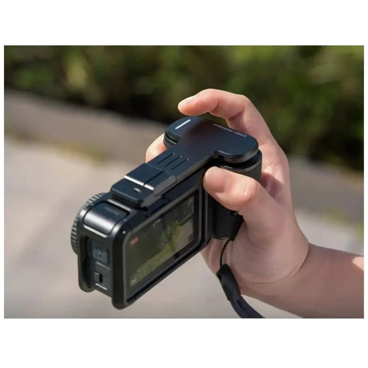 Street Photography Grip Accessory Kit for Action 6 Action Camera Handle Plastic+Aluminum Alloy