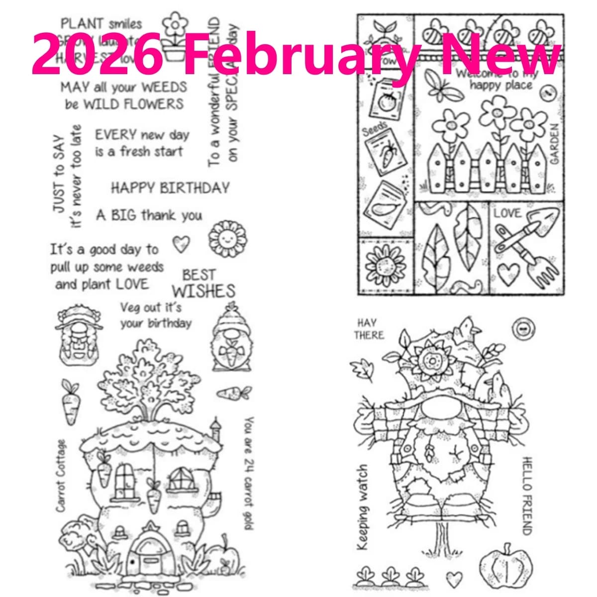 Farmer Norman A6 Clear Stamp Set Stencil For DIY Scrapbooking Crafts Maker Photo Album Template Handmade Decoration 2026 New