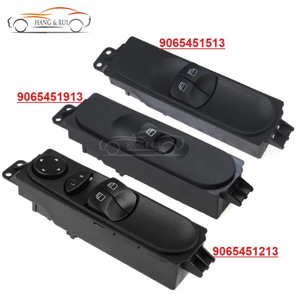 9065451213 9065451513 Interruttore di Controllo Finestrino Elettrico Auto 9065451913 A9065451213 A9065451513 Per Mercedes Sprinter W906 VW Crafter
