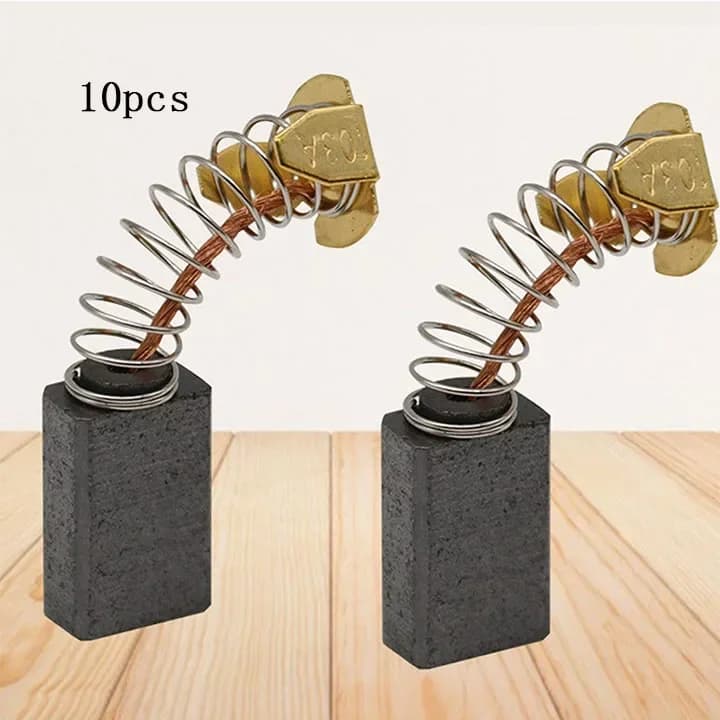 10 pz 15x10x6mm Spazzola di Carbone per Trapano A Martello Rotante Smerigliatrice Angolare Motore Sega Circolare per CB-100 CB-102 CB-103 CB-105 CB-106