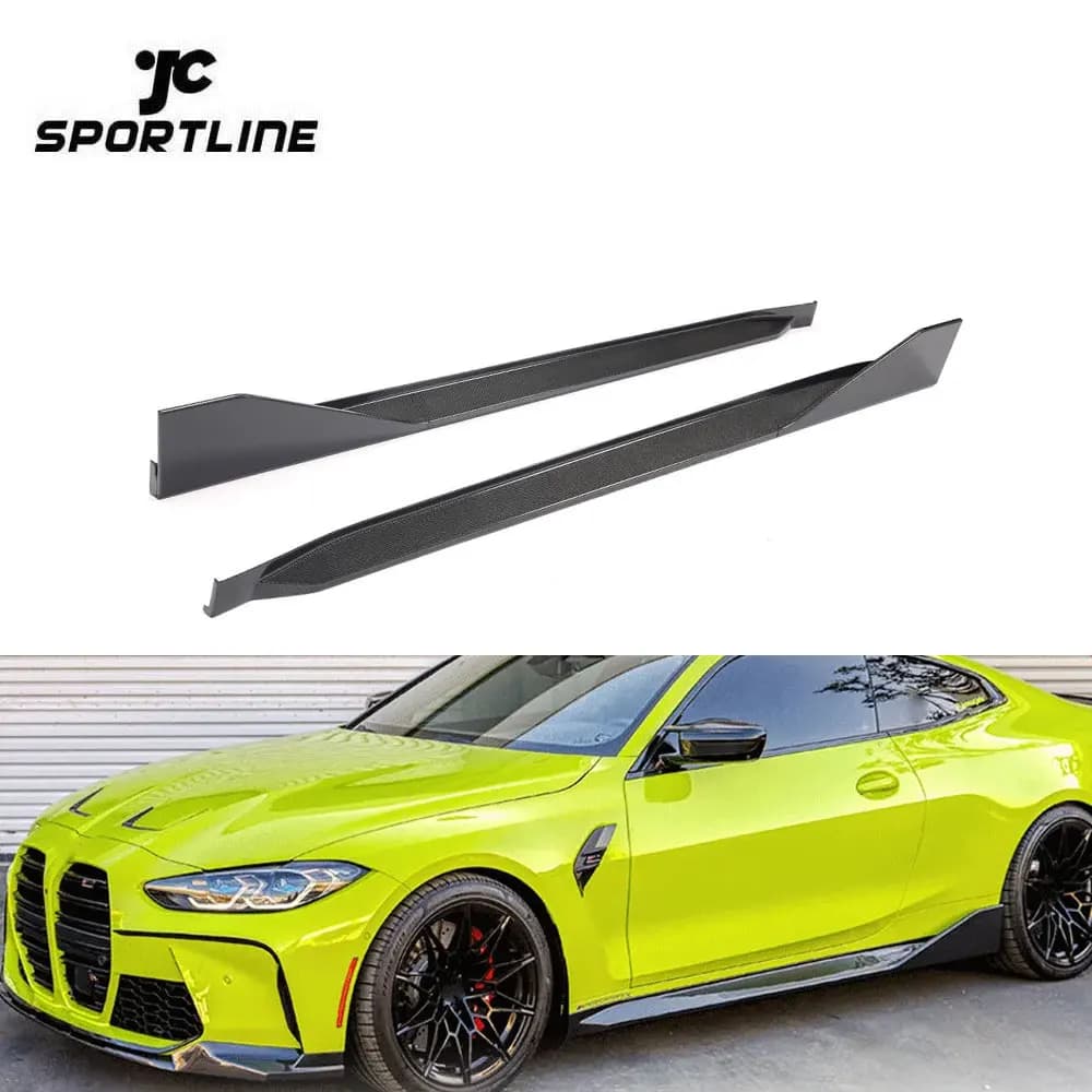Alette laterali in fibra di carbonio G82 M4 per BMW G83 M4 Competition 2021 2022