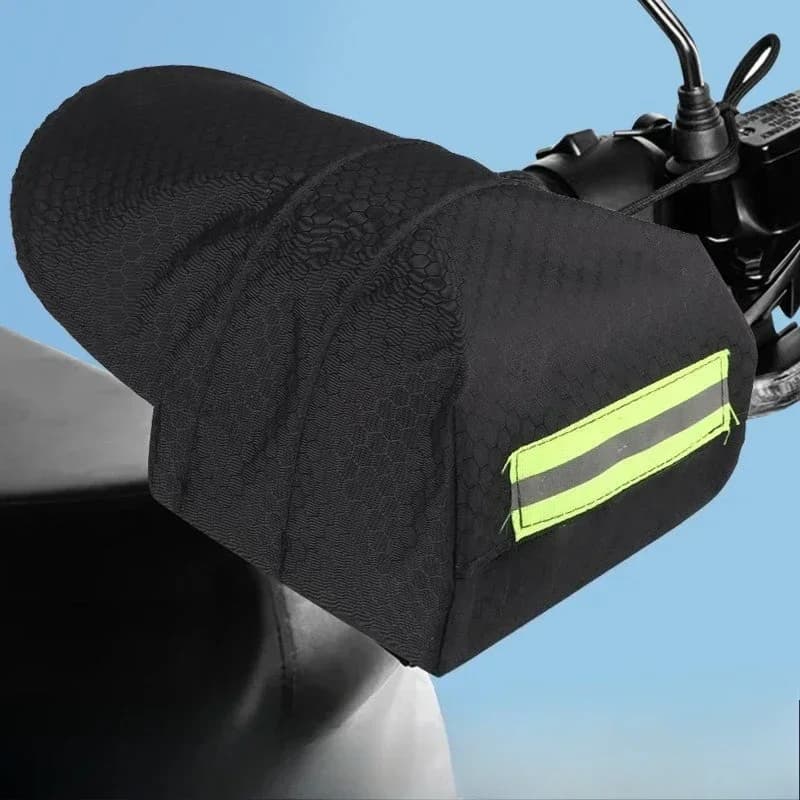 Guanti da moto antivento Manicotti per manubrio Protezione solare impermeabile Scudo per le mani Copri maniglia per bici Protezione per ATV da crociera
