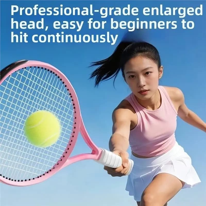 [NEW!ABKG】 Solo Practice Ball Tennis Practice Multi-Function Self-Rebound Portable Professional Training Aid With Base