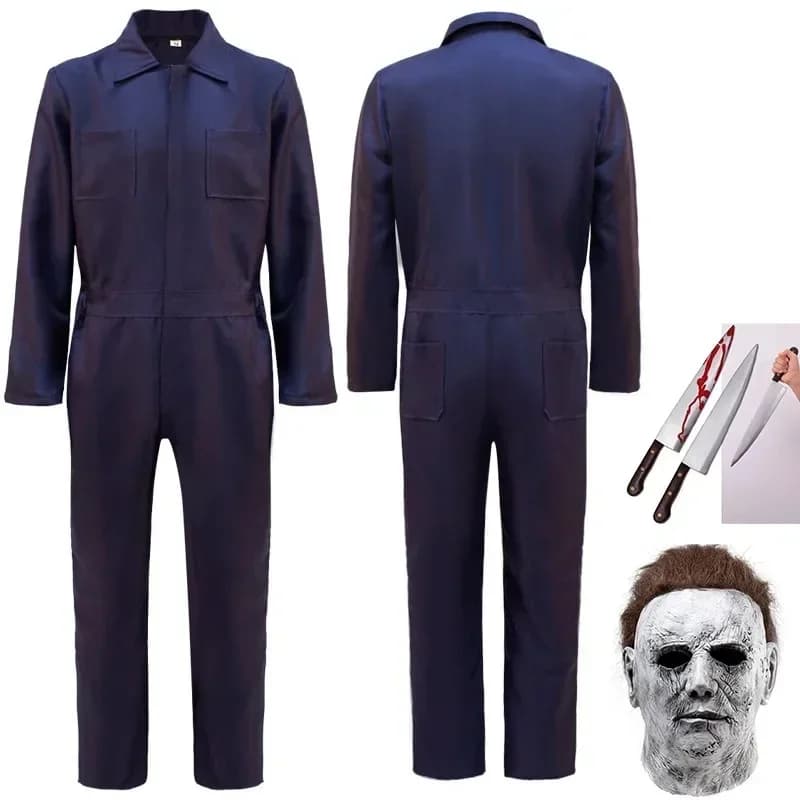 Halloween Cosplay Cosplay Kostuum Bloederige Kleding Feestpak Rekwisieten Voor Mannen