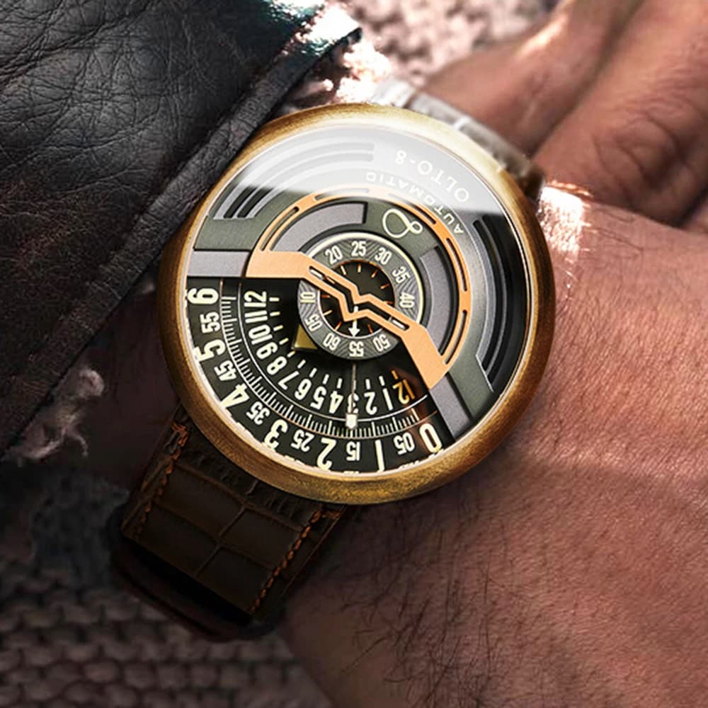 OLTO-8 Men's Automatic Watch Limited Edition Mechanical Wrist Watch Luxury Sports Watch 46mm Stainless Steel Luminous Watches 2023