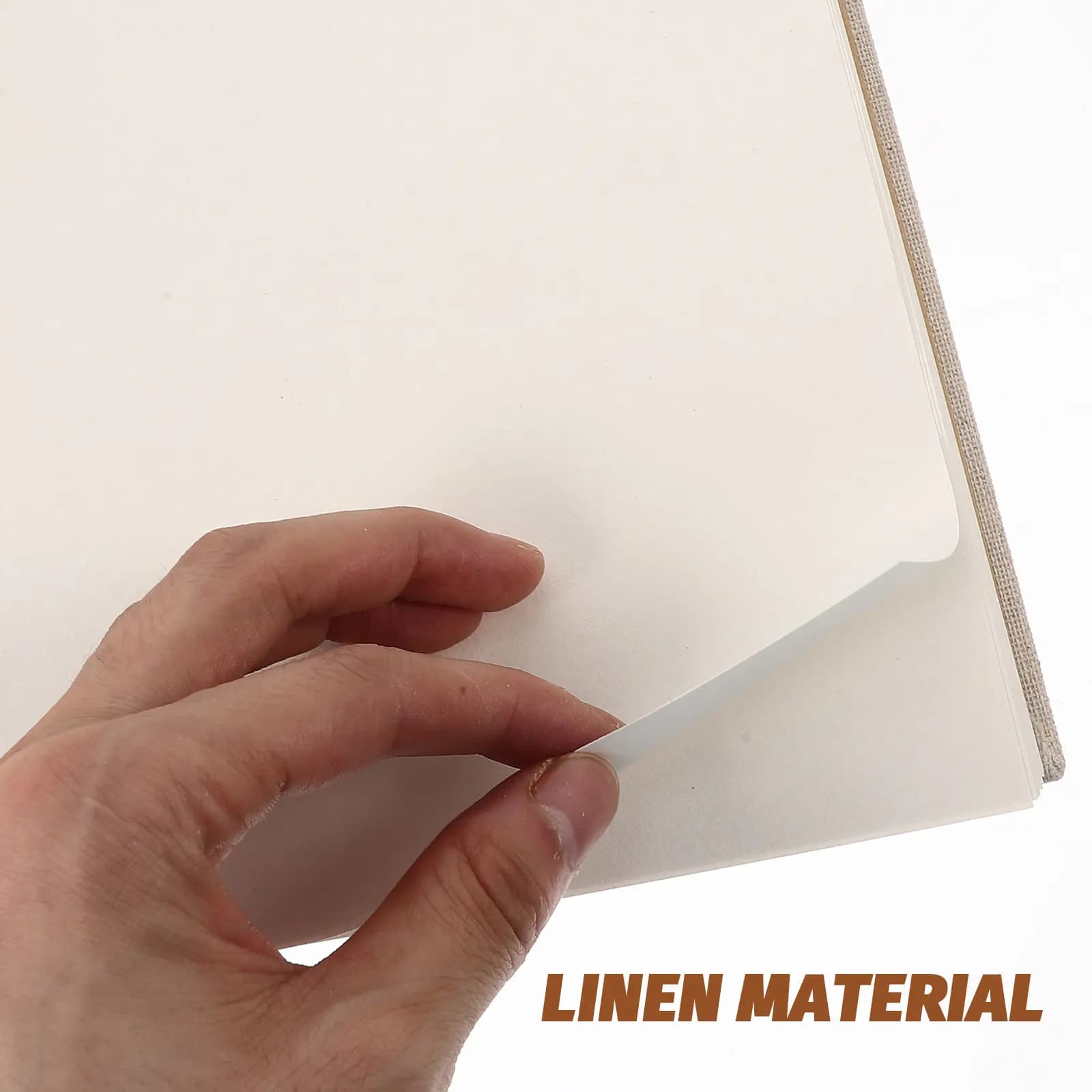 Sketch Book Loose Leaf Drawing Pad Hardcover Portable Replacement Pages for Students Artists Sketch Book Drawing Pad