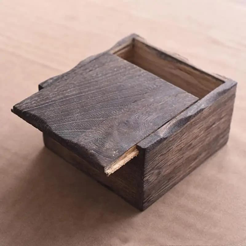 Antique Style Wood Jewelry Storage Box Decorative Watch Keepsake Organizer Perfect Gift for Girls Women Birthday Anniversary