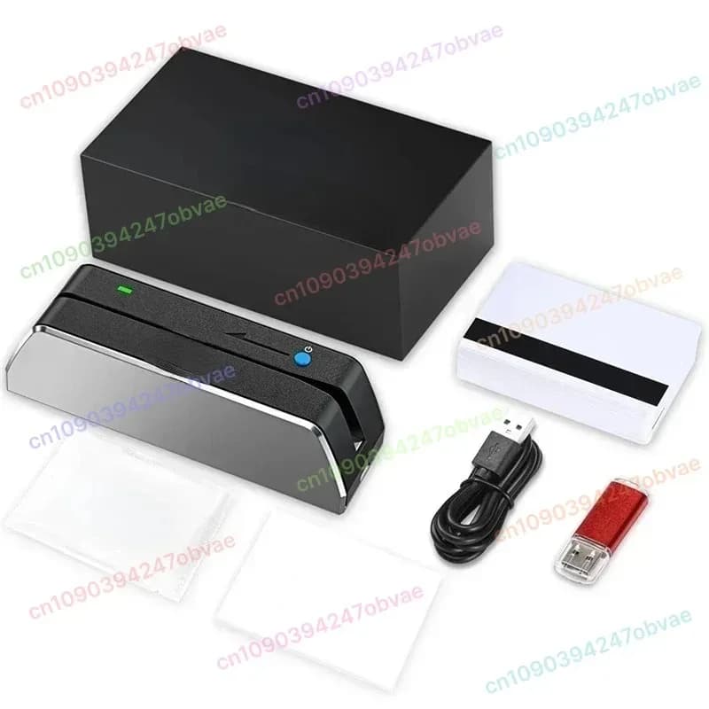 Terminale mobile per lettore di schede MSRX6 MSRX6BT di produzione professionale con lettore di carte di credito NFC tutte le 3 tracce per blueteeth