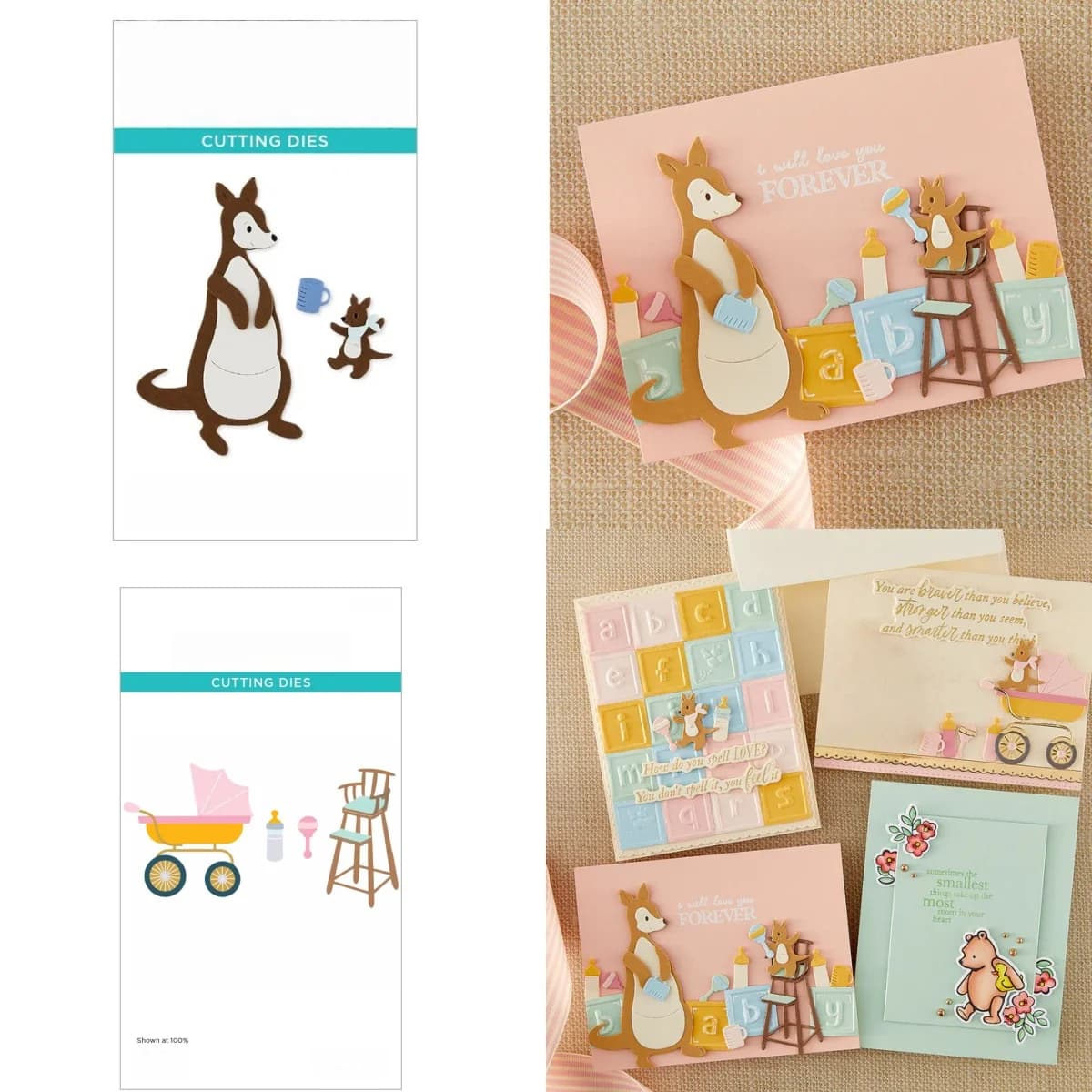 Festeggi il San Valentino 2026 con i nuovi stencil in metallo a forma di cuore, orsetto, gatto e cane per scrapbooking fai da te con lamina a caldo