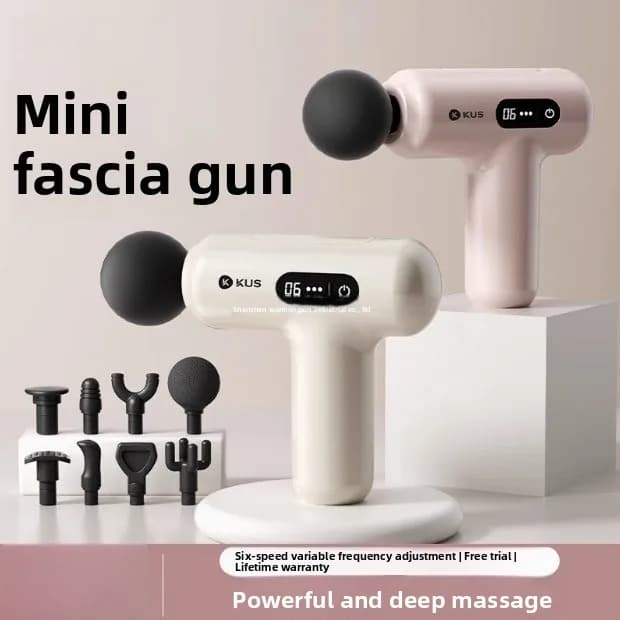 Mini Band Gun for Girls Mini Massage Gun Muscle Relaxation Gun Multifunction Neck Gun