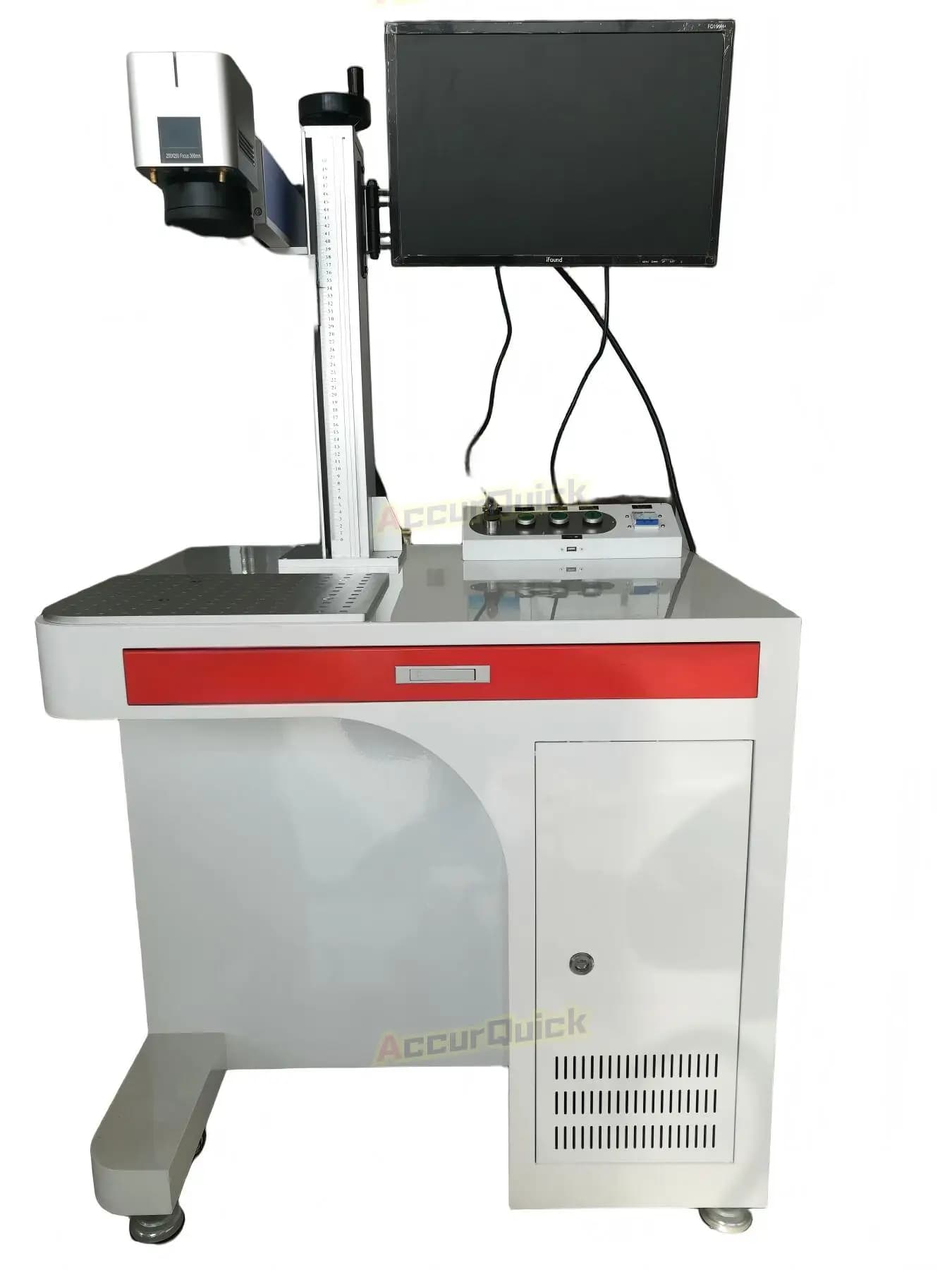 Raycus 20W fiber laser marking machine for laser marking for aluminium engraving with Ezcad software