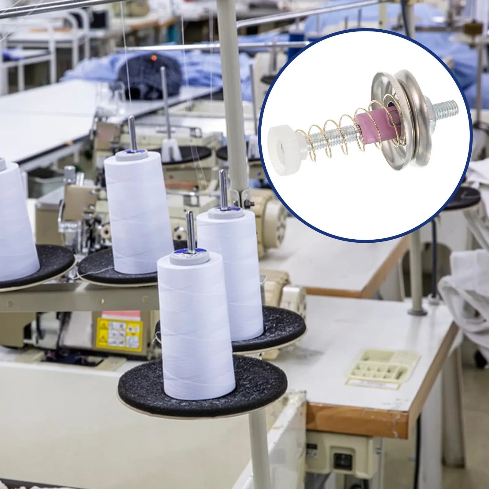 3Pcs Textile Machine Spare Parts Knitting Machine Spring Tensioners Precise Yarn Control for Smooth Weaving and Knitting