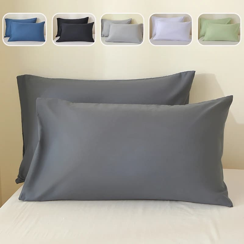 Set of 2 pieces 50x65 50x70 50x75 50x75 50x90 cm White 100% polyester Bed USA Standard Queen King Size Bedroom Faithful for long cushions