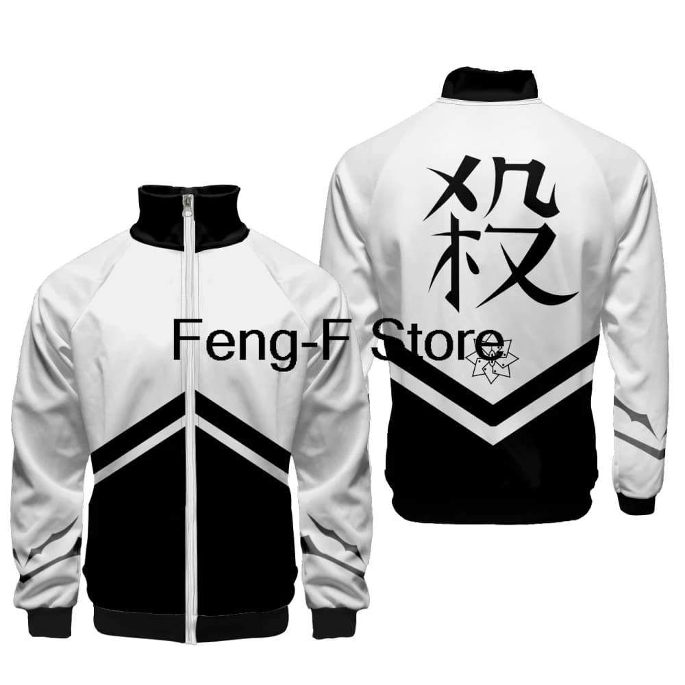 Cappotti con stampa 3D Anime Shinazugawa Sanemi Style Felpa con cappuccio Uomo Donna Costume cosplay Uomo Giacca Felpe