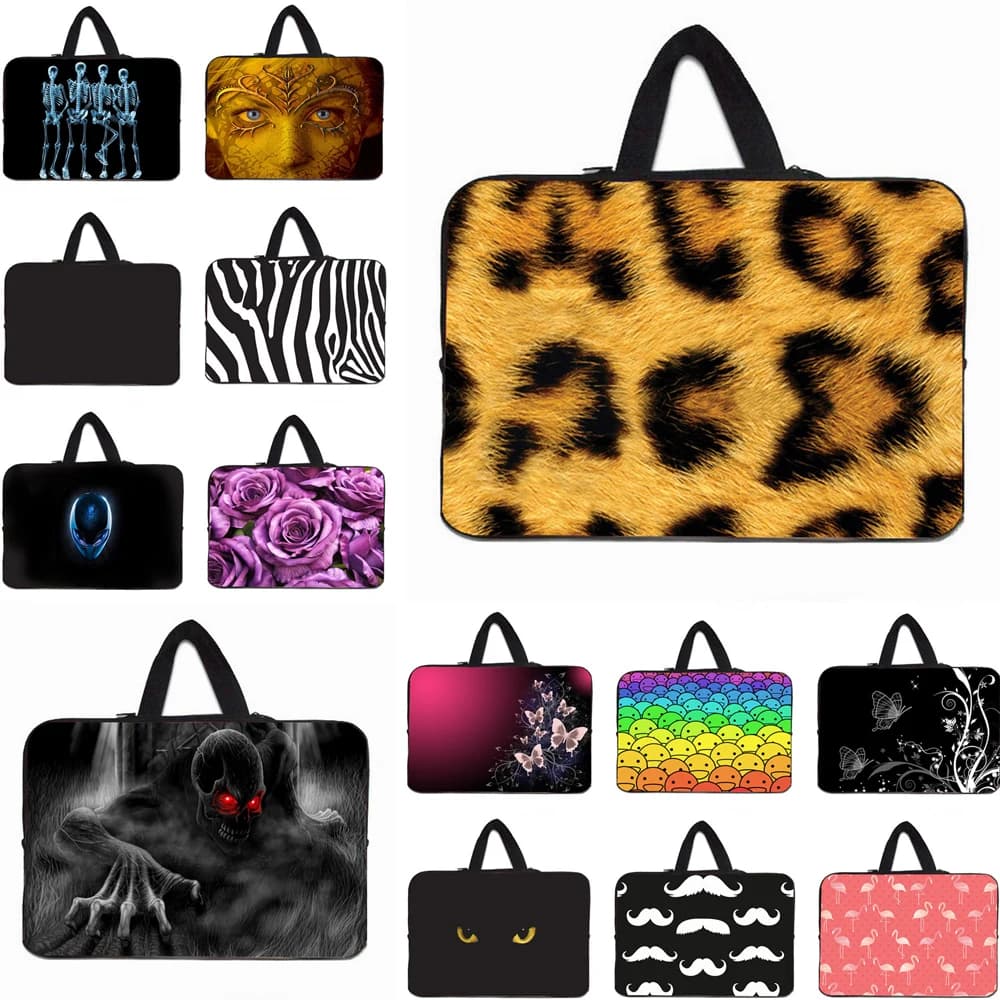Custodia per Laptop in Neoprene 10 11 13 14 15 16 17 15.6 Pollici, Borsa Protettiva per Chromebook, Custodia per Computer da Ufficio e Business