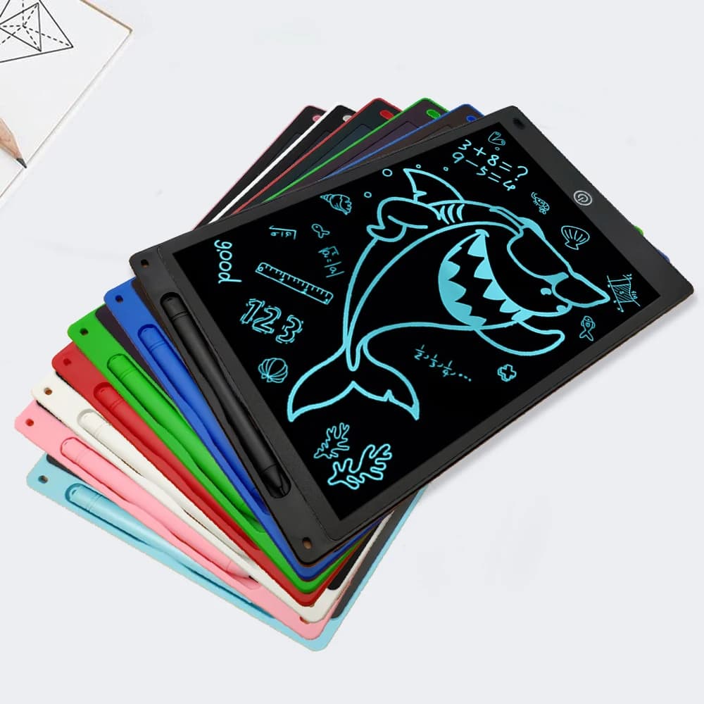 12 in LCD scrittura Tablet disegno giocattoli giocattoli educativi per bambini compleanno, ringraziamento, Halloween, pasqua, regali di natale