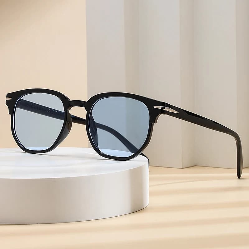 Square Oval Sunglasses Retro Classic Mirror Polarized UV400 Shade Unisex Driving Daily Beach