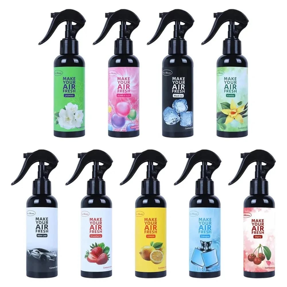 Deodorant for environments mounted on 150 ml vehicle, spray perfume for hands, deodorant for long-lasting environments, spray deodorant for household air purification