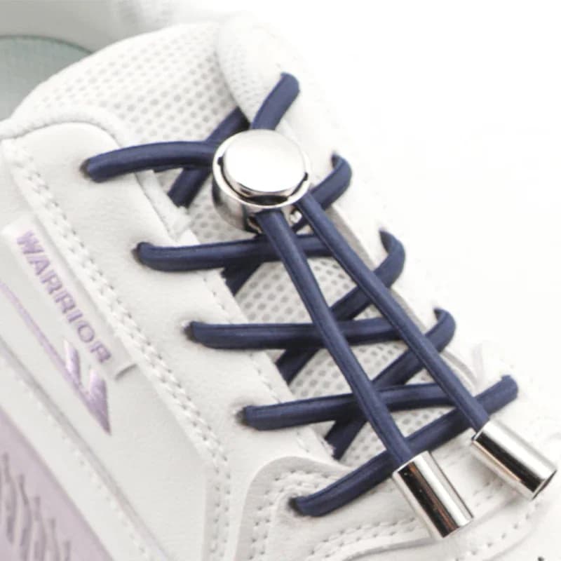 Laces without laces Elastic shoe laces without laces Round gymnastics shoes for children and adults with strong lock and fast laces