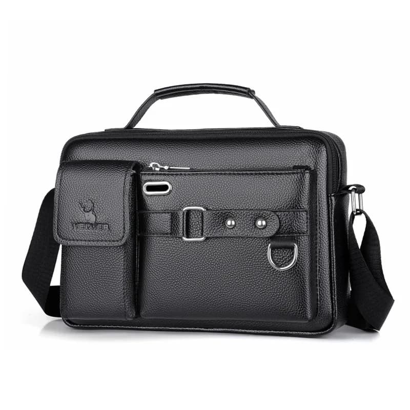 Brand Men's Shoulder Bag PU Leather Shoulder Bag For Men 2022 New Men's Shoulder Bags Small Vintage Handbags signed Impero