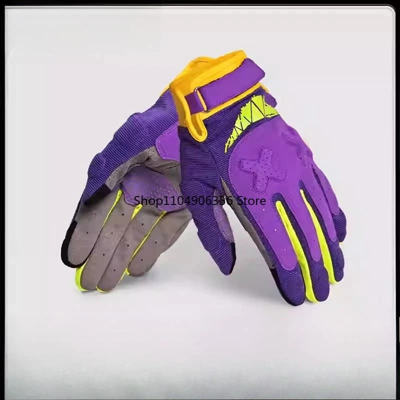 Motorcycle and Bicycle Gloves for Gym, Color Macaron, Touch Screen, for Men and Women, MTB, Race and Fitness