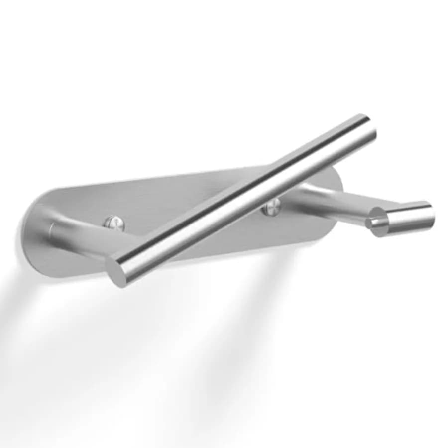 Toilet Paper Holder, SUS304 Stainless Steel Bathroom Toilet Paper Roll Holder Wall Mounted and Self Adhesive, No Drill Tissue H