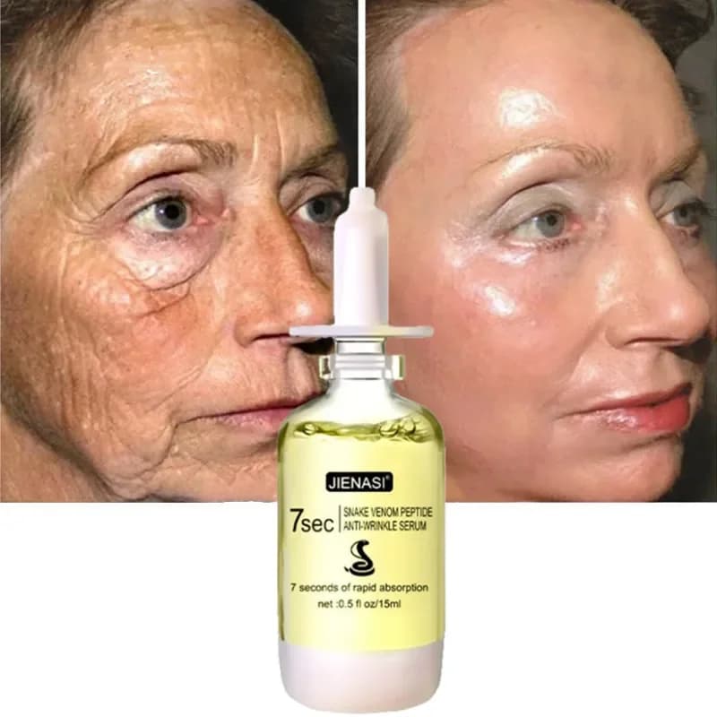 7 seconds serum to serpent cream poison to anti-wrinkle essence removes thin lines reduces lifting wrinkles and skin collagen firming