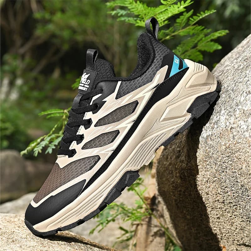 Scarpe da trekking da uomo 2025 Nuova suola antiscivolo in mesh traspirante Scarpe sportive da montagna comode e alla moda resistenti all'usura per uomo
