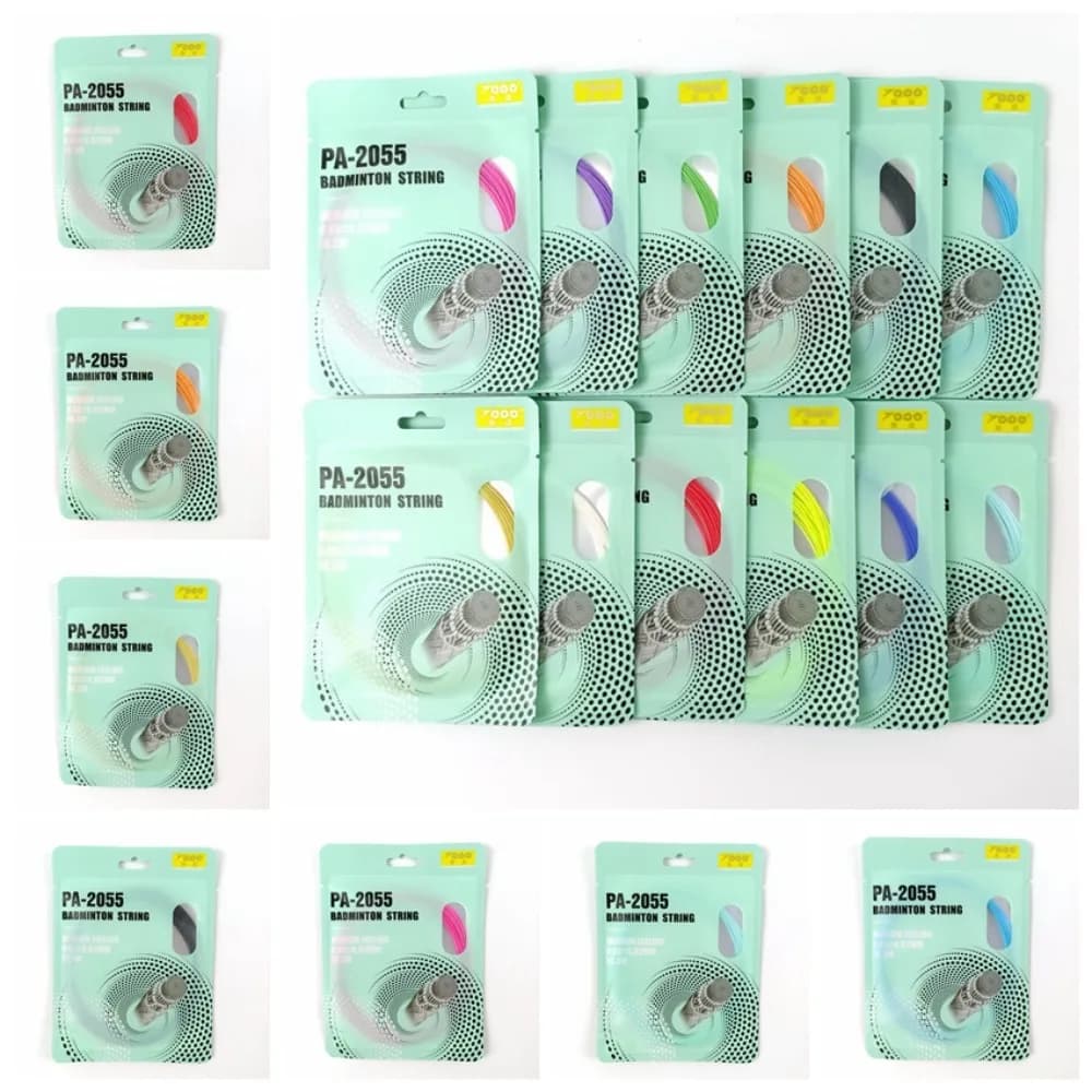 Synthetic Fibre Badminton String High Flexibility High Elastic Colorful Racket Line Durable Professional