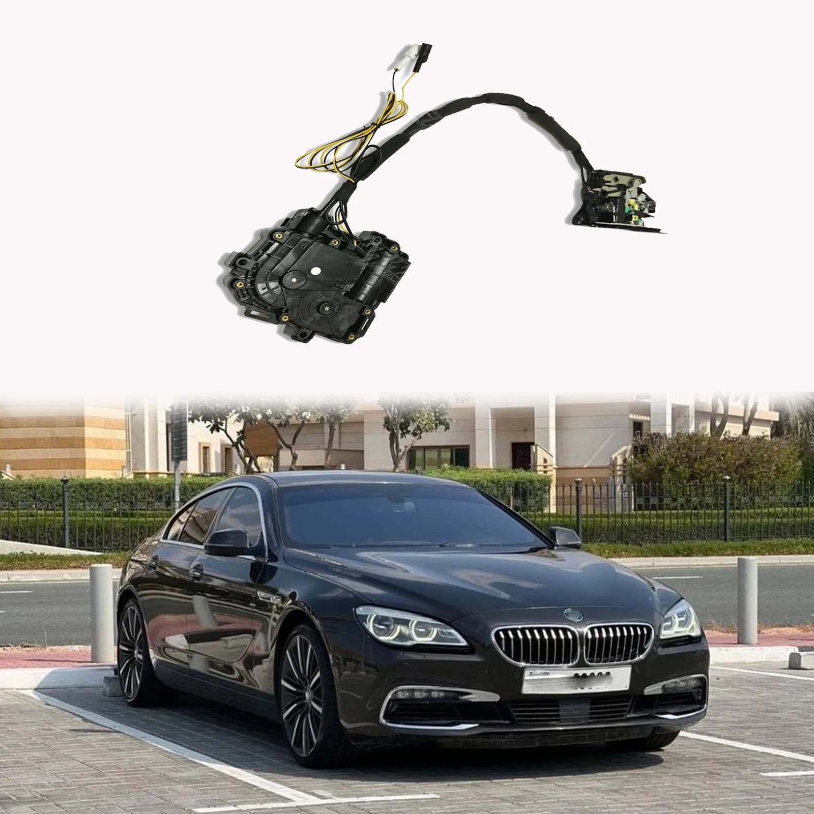 Serratura Elettrica Intelligente per Porte Auto BMW Serie 6 GT G32 2017+, Chiusura Automatica Silenziosa per Veicoli