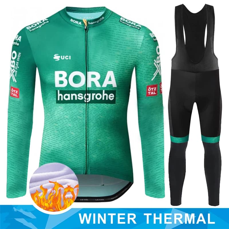 UCI BORA Abbigliamento da ciclismo Uomo Completo 2026 Set sportivo Camicetta da uomo Giacca da mountain bike Abbigliamento con bretelle Uomo Maglie da bicicletta Mtb