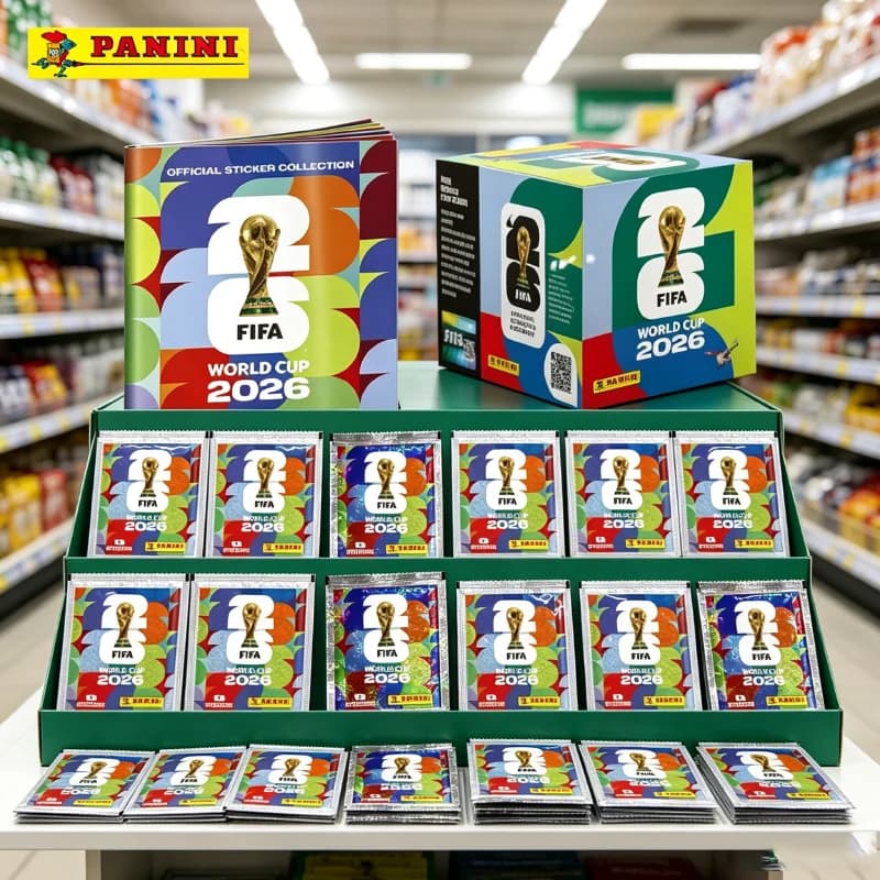 2026 World Cup Sticker Collection Blind Box Sticker Collection Pack & Album Soccer Memorabilia Set Football Souvenir Fan Gift