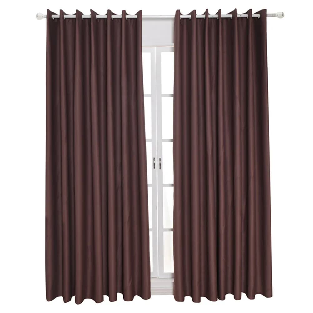 2 Pieces Dark Curtains Premium Window Filtranti, For Living Room, Bedroom, Home Furnishing, Elegant 213x132cm