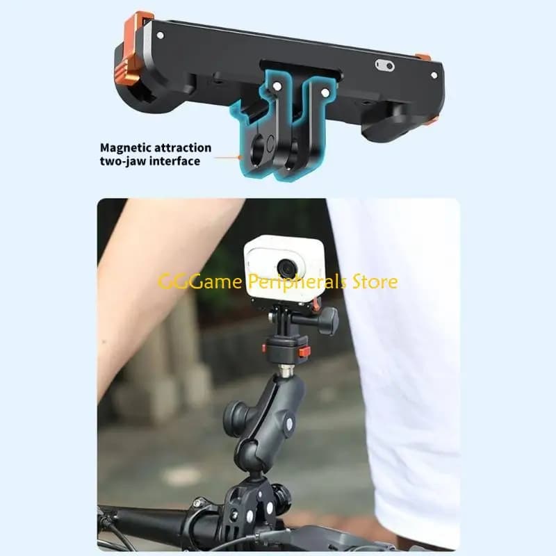 U55B Action Camera Mount Base with Quick Release Fit for 360 GO3 GO3S Camera Use