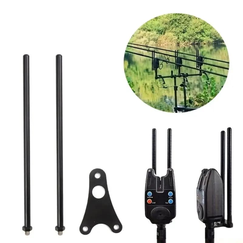 M5TC Aluminum Alloys Fishing Windproof Antifalling Snag Bar Fishing Tackle Bites Alarm Holder Support Rod Enduring