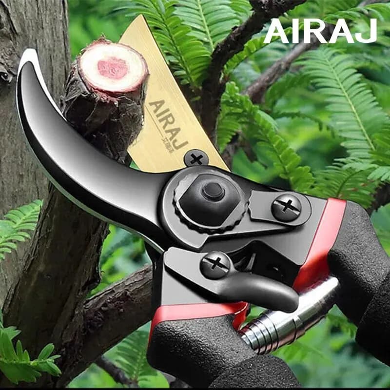 AIRAJ Multifunctional tool for cutting the garden, sharp manual trimmer for heavy loads, professional and durable plant pruning scissors