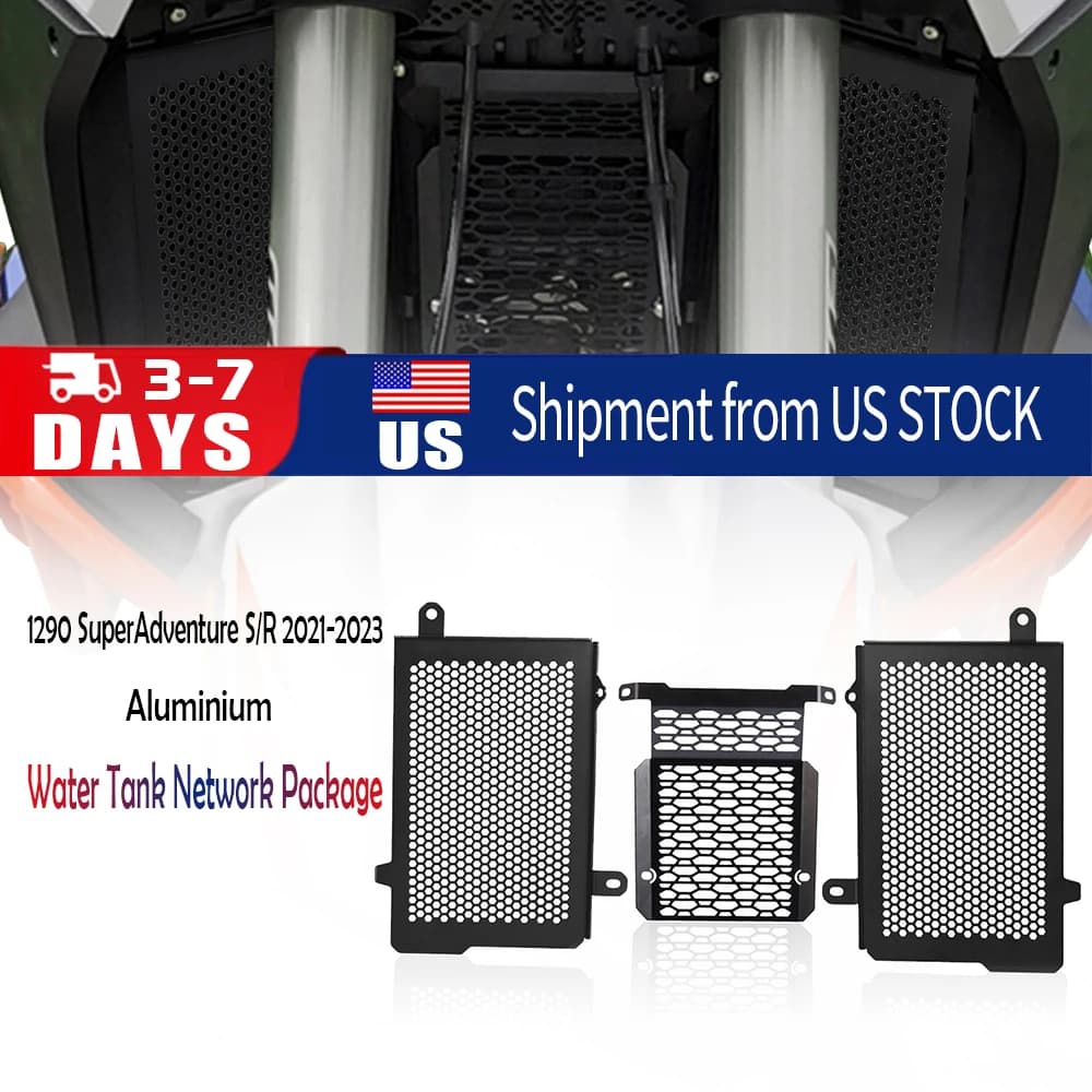 PER KTM SuperAdventure 1290 S/R Moto Radiatore Guard Protector Griglia di Copertura 1290 Super Adventure SR 2021 2022 2023 2024