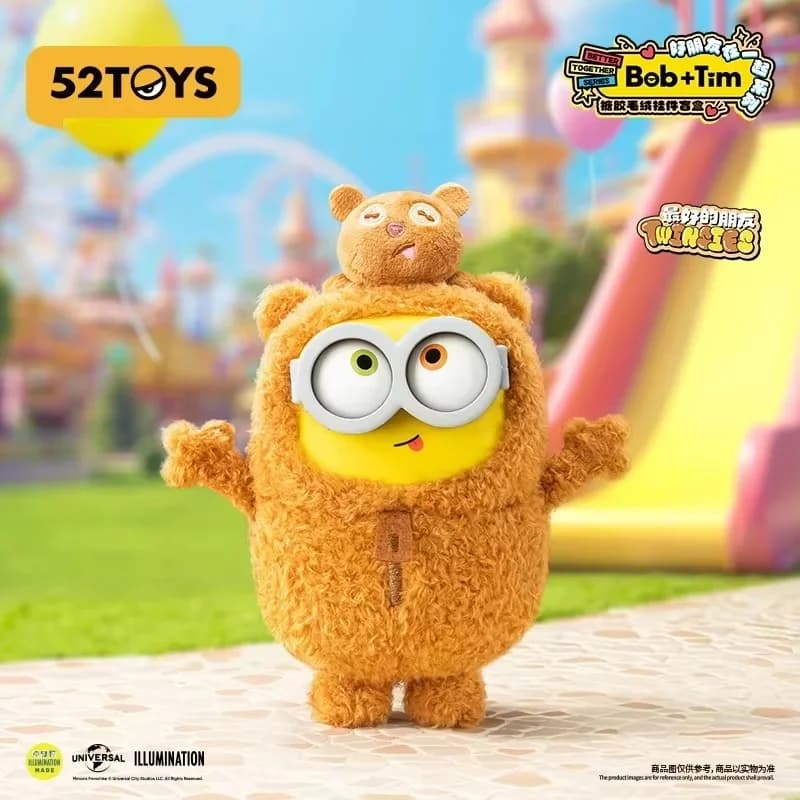 Bob Tim Better Toggther Scatola cieca in peluche in vinile Bambola Kawaii Borsa giocattolo alla moda Ciondolo Decor Portachiavi Scatola misteriosa Ragazza Regalo a sorpresa