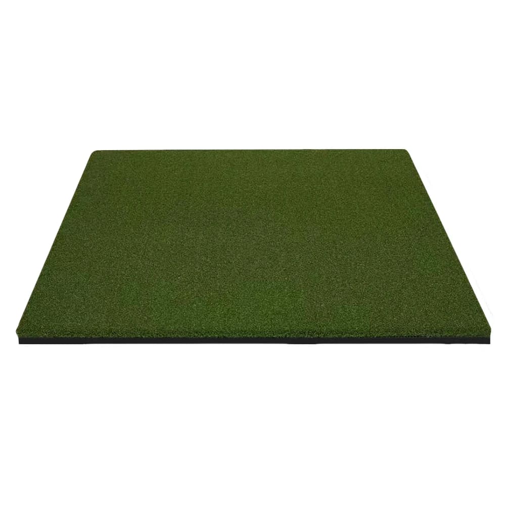 Tappetino da allenamento per golf 5x5ft con linea tee, spessore 35mm, per chipping e driving range, ideale per giardino/garage/dispotivi di allenamento/simulatore