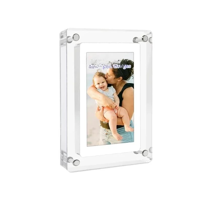 Cornice video sportiva da 5 pollici da 4 GB, schermo artistico, cornice digitale, riproduzione video, decorazione domestica, cornice per foto video, regalo