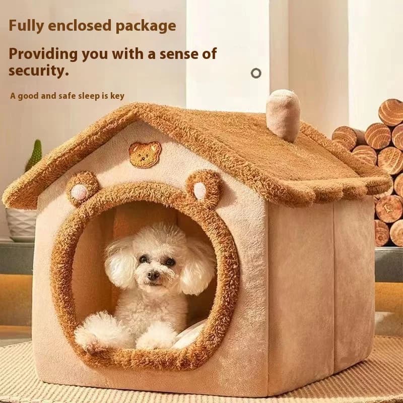 Nuova Cuccia per Animali Domestici con Spazio Extra Large, Letti per Cani e Gatti di Tutte le Taglie, per Dormire in Tutte le Stagioni, per Cuccioli