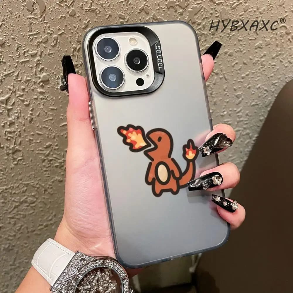 Cover per telefono in silicone HD con dinosauri e mostri per iPhone 17 16 15 14 13 12 11 Plus Pro Max Mini - Custodie colorate
