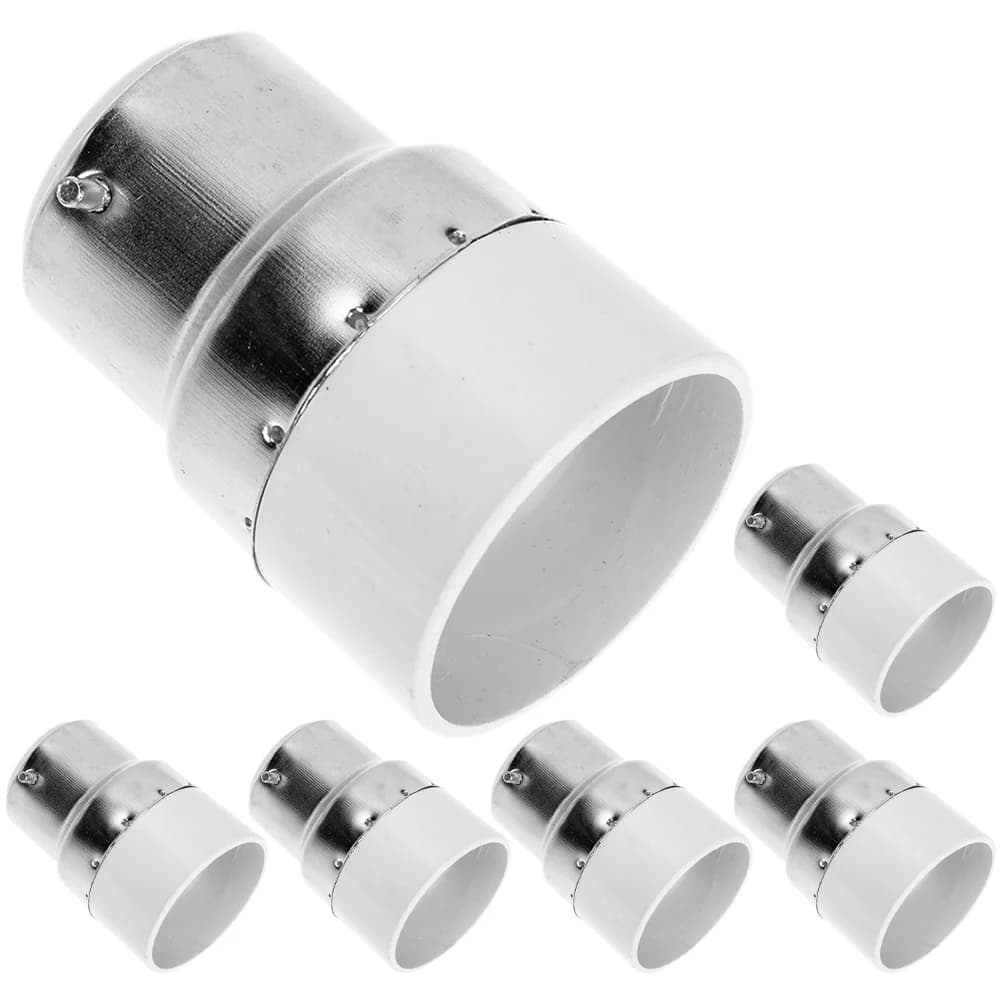 6 Pcs Convert Lamp Head Light Bulb Socket Adapter B22 to E14 Table Lamps Base Converter Holder Outlet