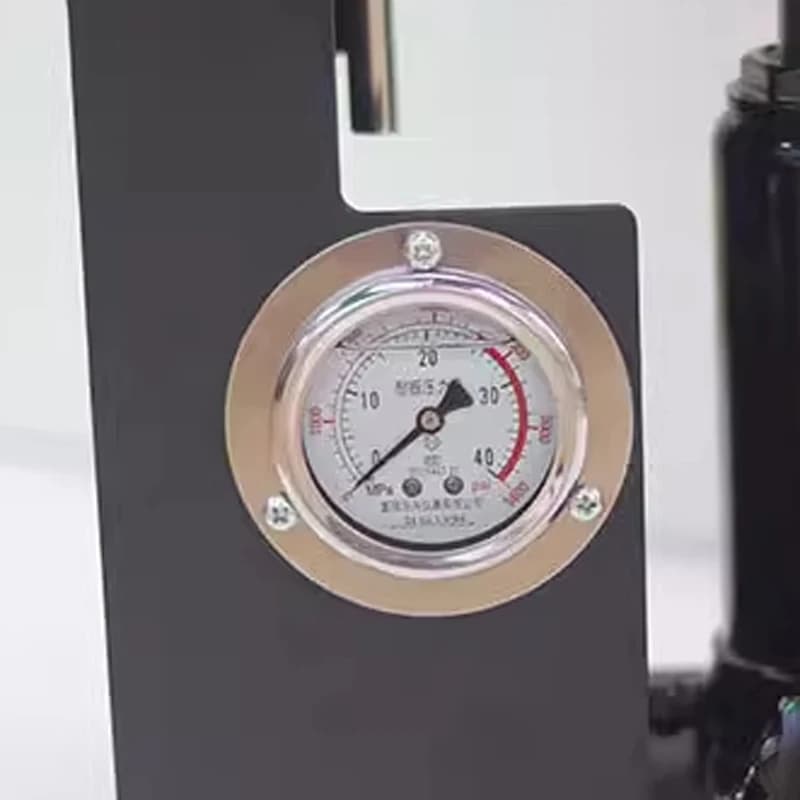 Pressa a Caldo Bifacciale Idraulica 10T con Area di Trasferimento 6x12cm per T-Shirt e Tela 220V