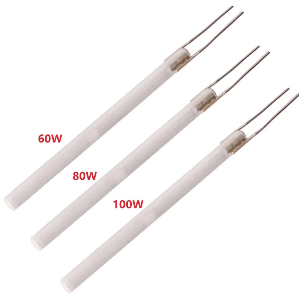 Riscaldatore elettrico a temperatura regolabile per saldatore in ceramica 220V 60/80/100W elemento riscaldante saldatori elettrici