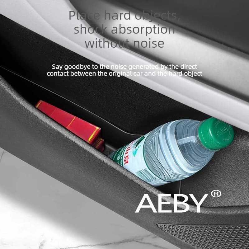 AEBY Per BYD Atto 2 Smart Driving Editio 2024-2025 Organizer tascabile per porta, fodera impermeabile, scatola portaoggetti tascabile per porta auto, set da 4 pezzi