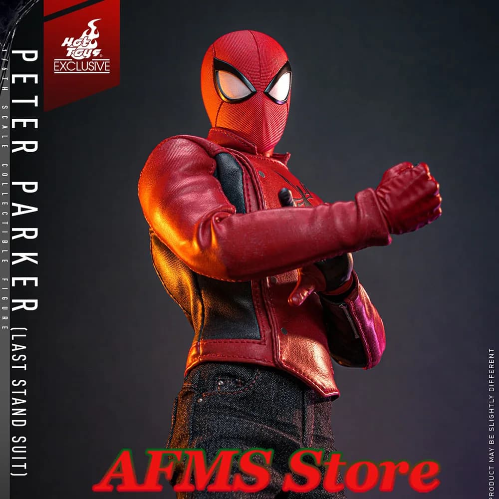 Hot Toys VGM71 Figura da collezione in scala 1/6 Spider-Man 2 Peter Parker Versione danneggiata da battaglia 12 pollici Uomini Soldato Action Figure