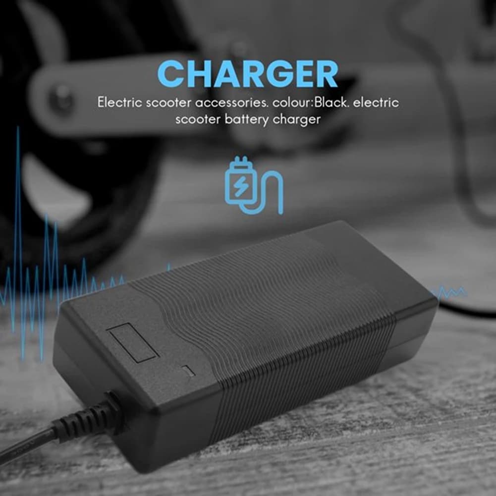 ABUE - Batteria al Litio 42V 2A per Monopattino Elettrico Kugoo S1/S3, Ingresso 100-240V, Ricambio