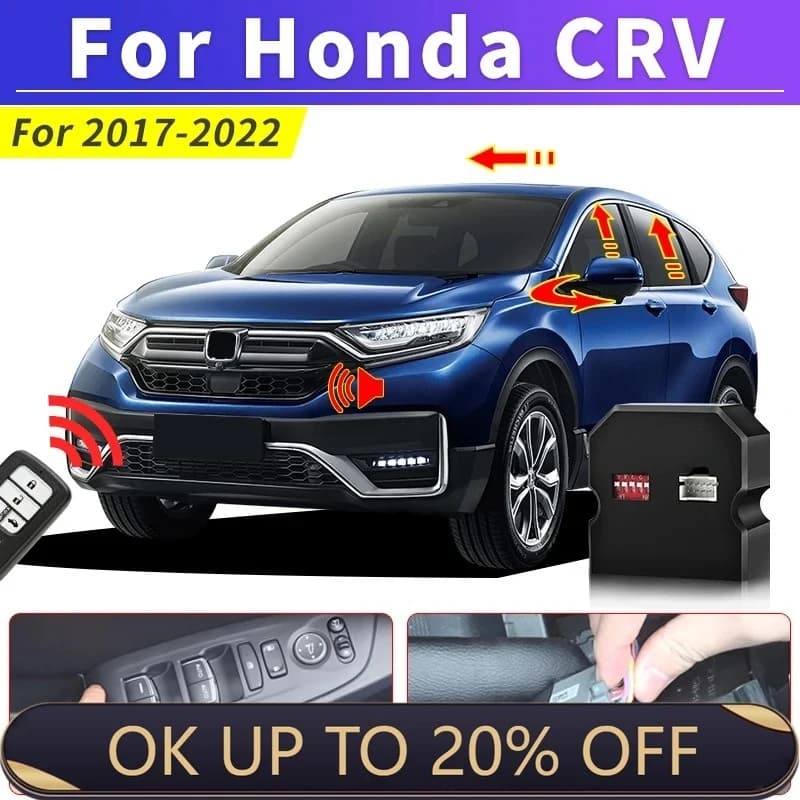 Applicabile al modulo finestra Honda CR-V 2017-2022 Modifica blocco auto Chiusura automatica Accessori per specchietti pieghevoli per finestre